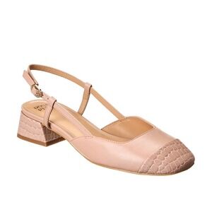 New Donald Pliner Reval Leather Slingback Pump in Blush Size 10